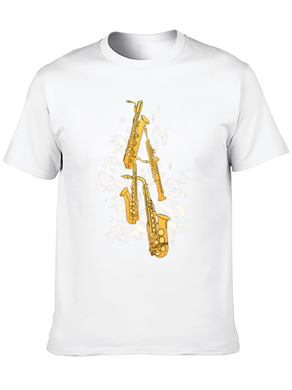 Saxophone Music Graphic T-Shirt