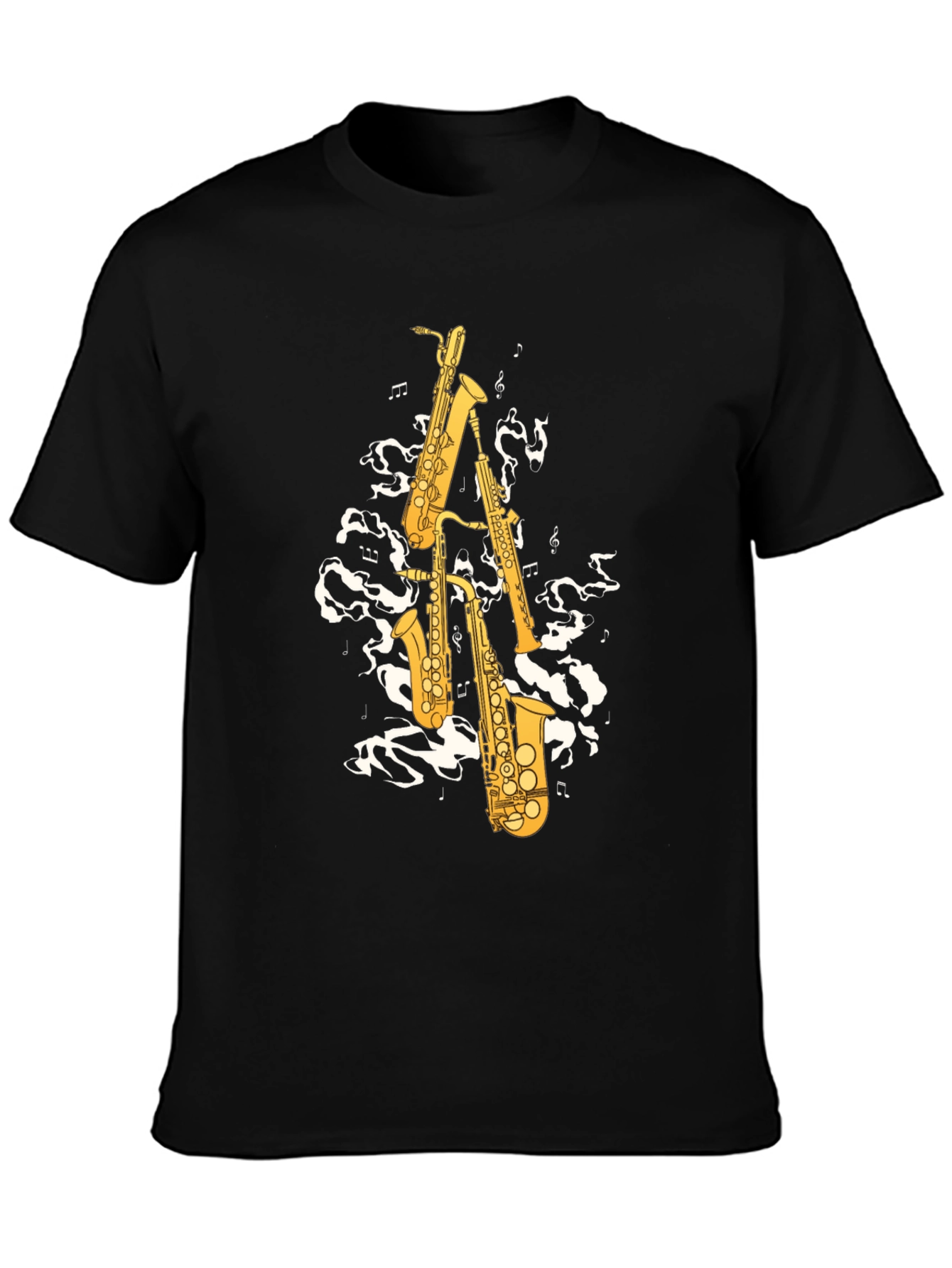 Saxophone Music Graphic T-Shirt