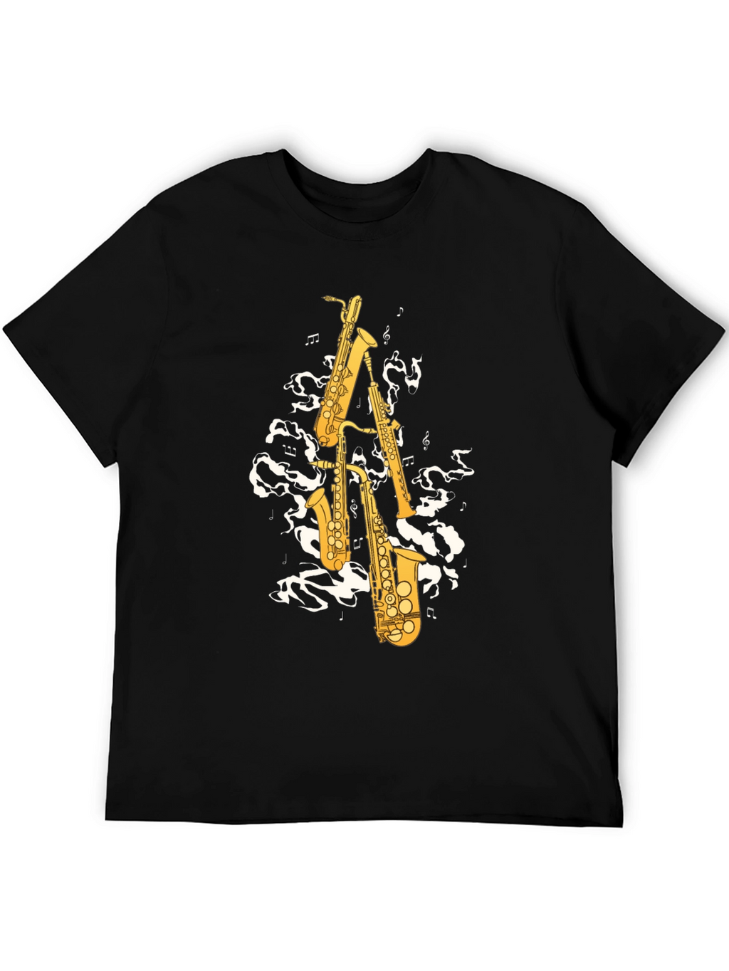 Saxophone Music Graphic T-Shirt