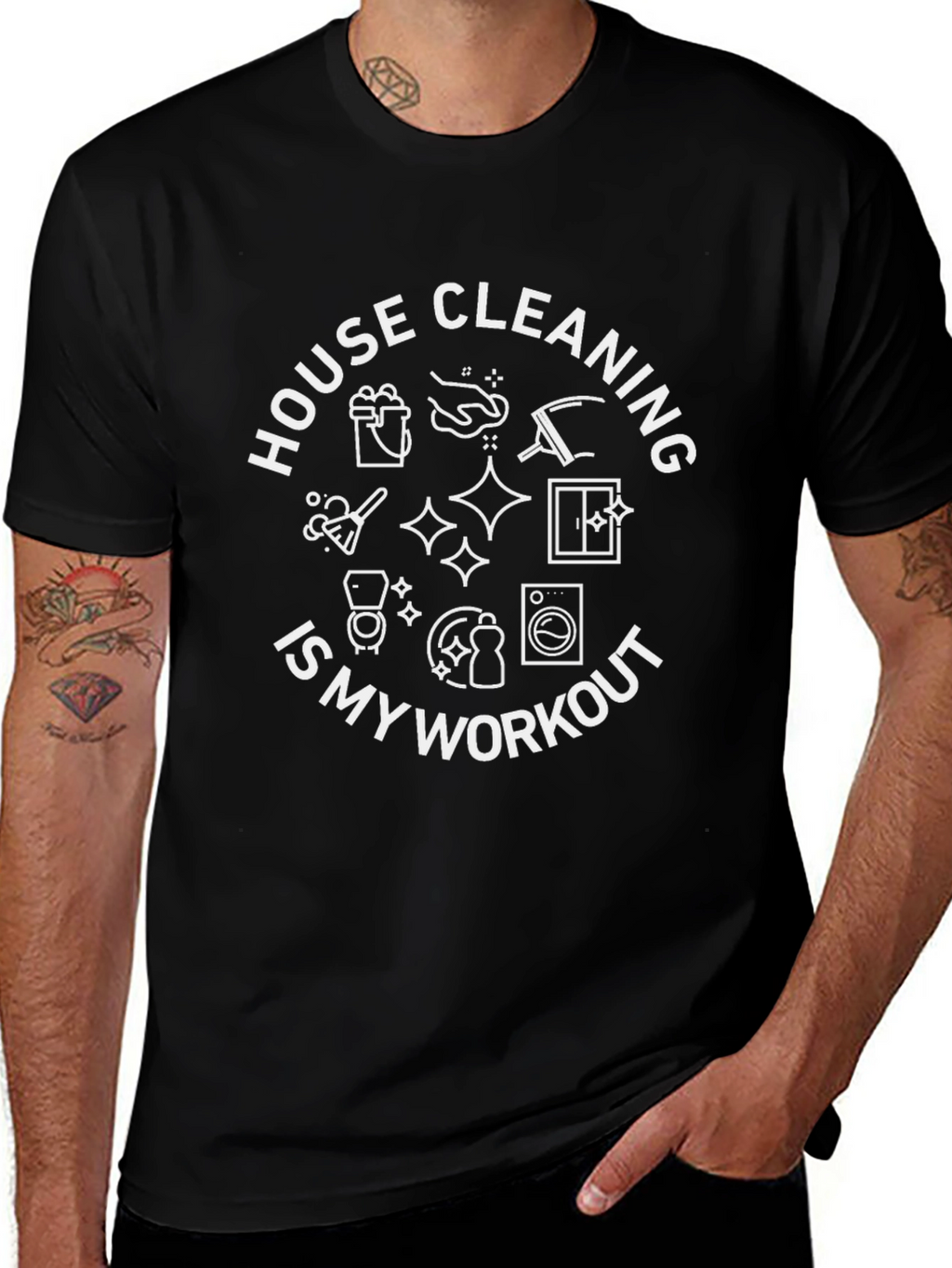 House Cleaning Workout T-Shirt