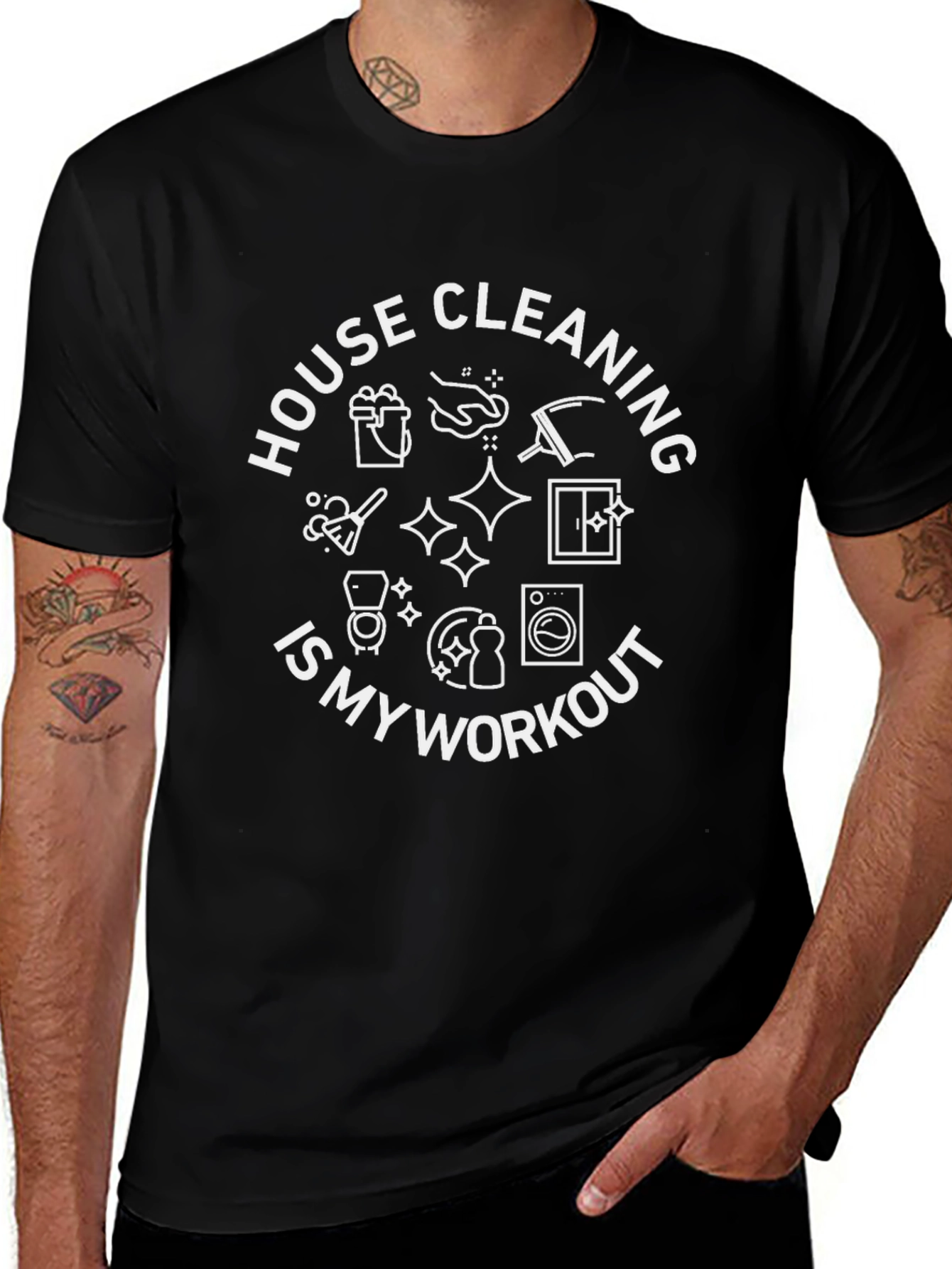 House Cleaning Workout T-Shirt