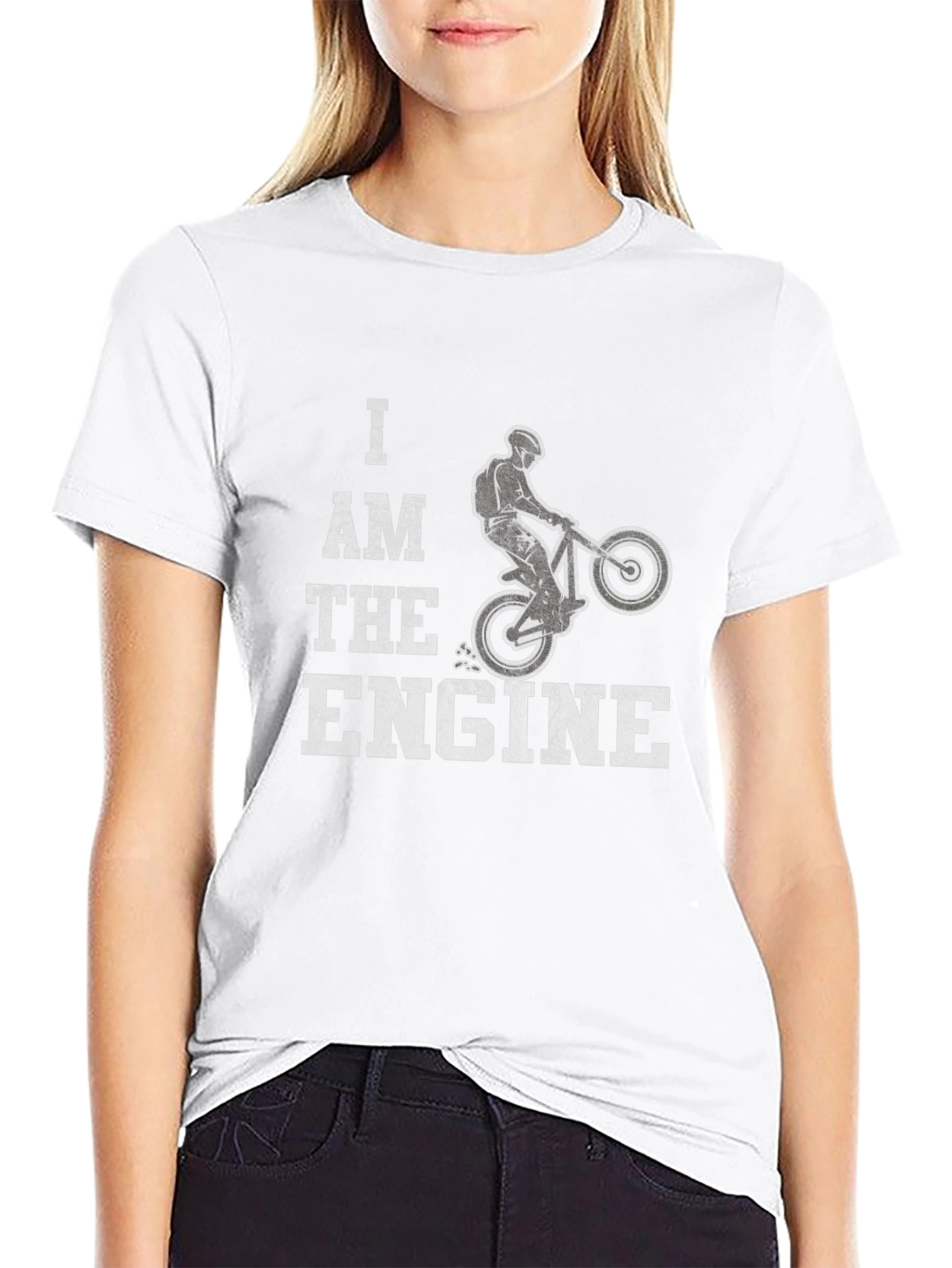 I Am The Engine Biker T-Shirt