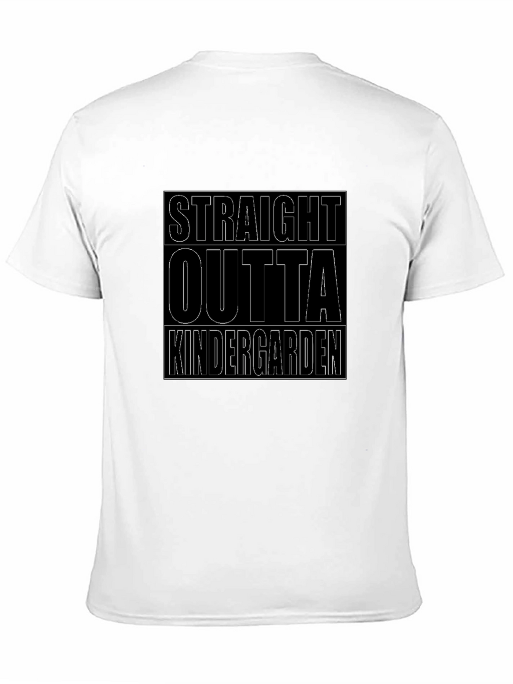 Straight Outta Kindergarten Graphic Tee