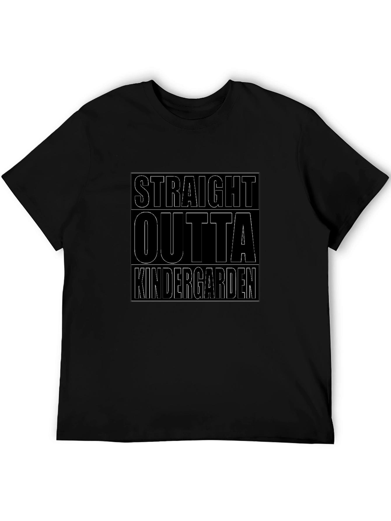 Straight Outta Kindergarten Graphic Tee