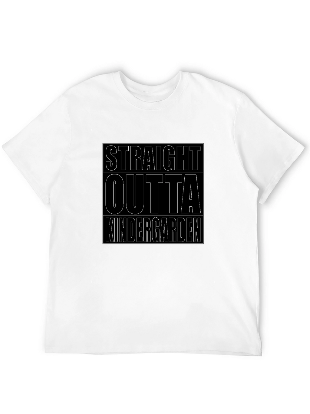 Straight Outta Kindergarten Graphic Tee