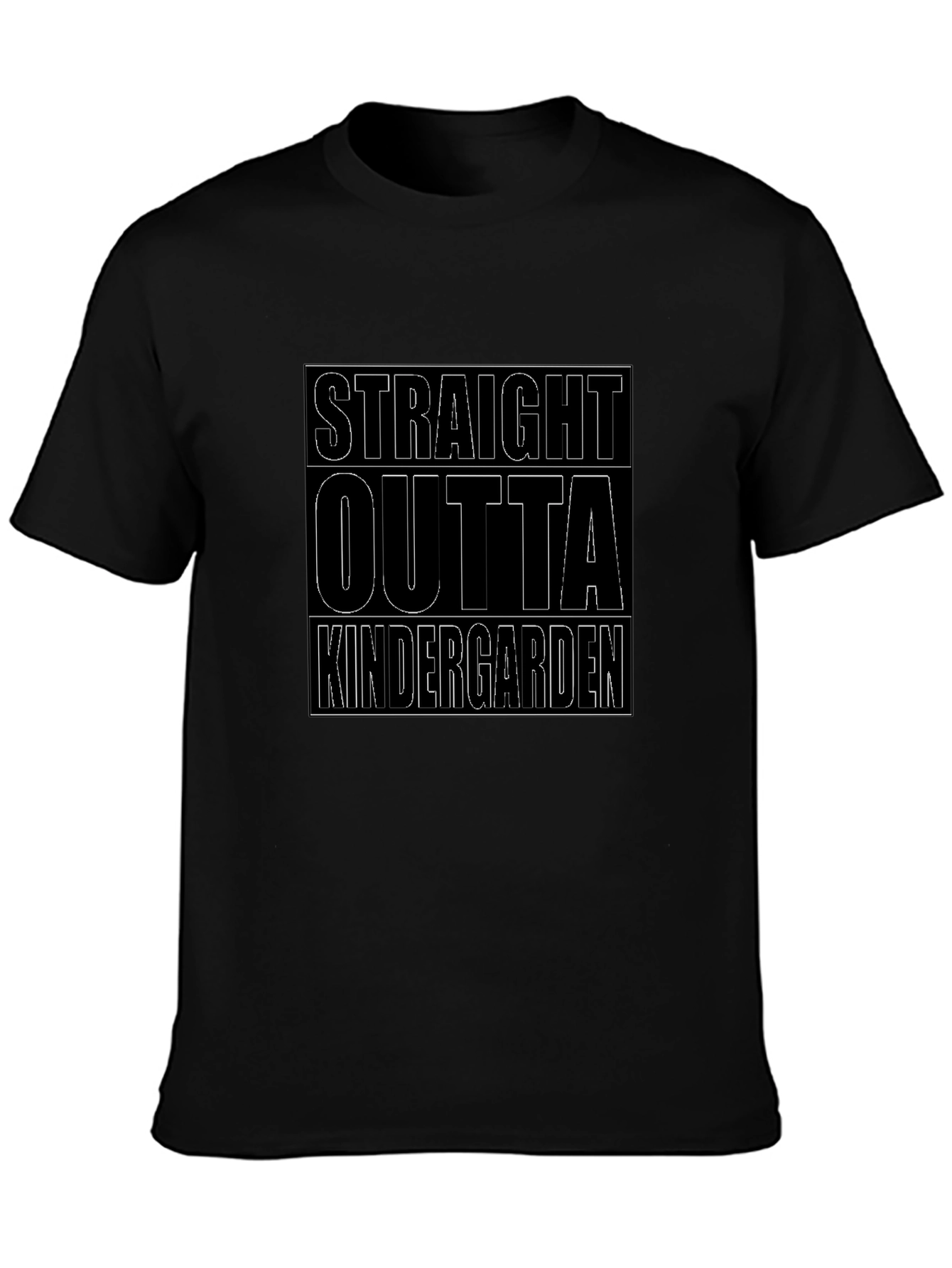 Straight Outta Kindergarten Graphic Tee