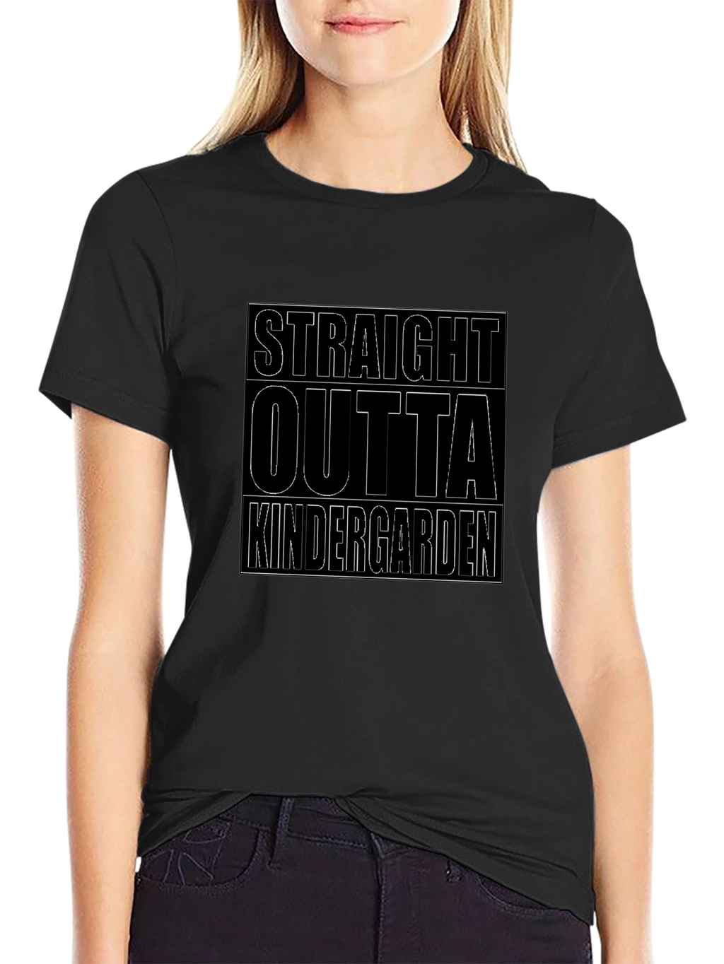 Straight Outta Kindergarten Graphic Tee