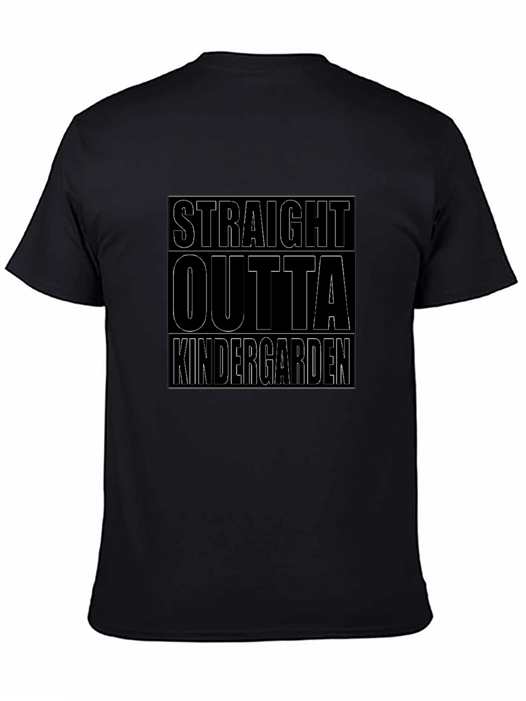 Straight Outta Kindergarten Graphic Tee