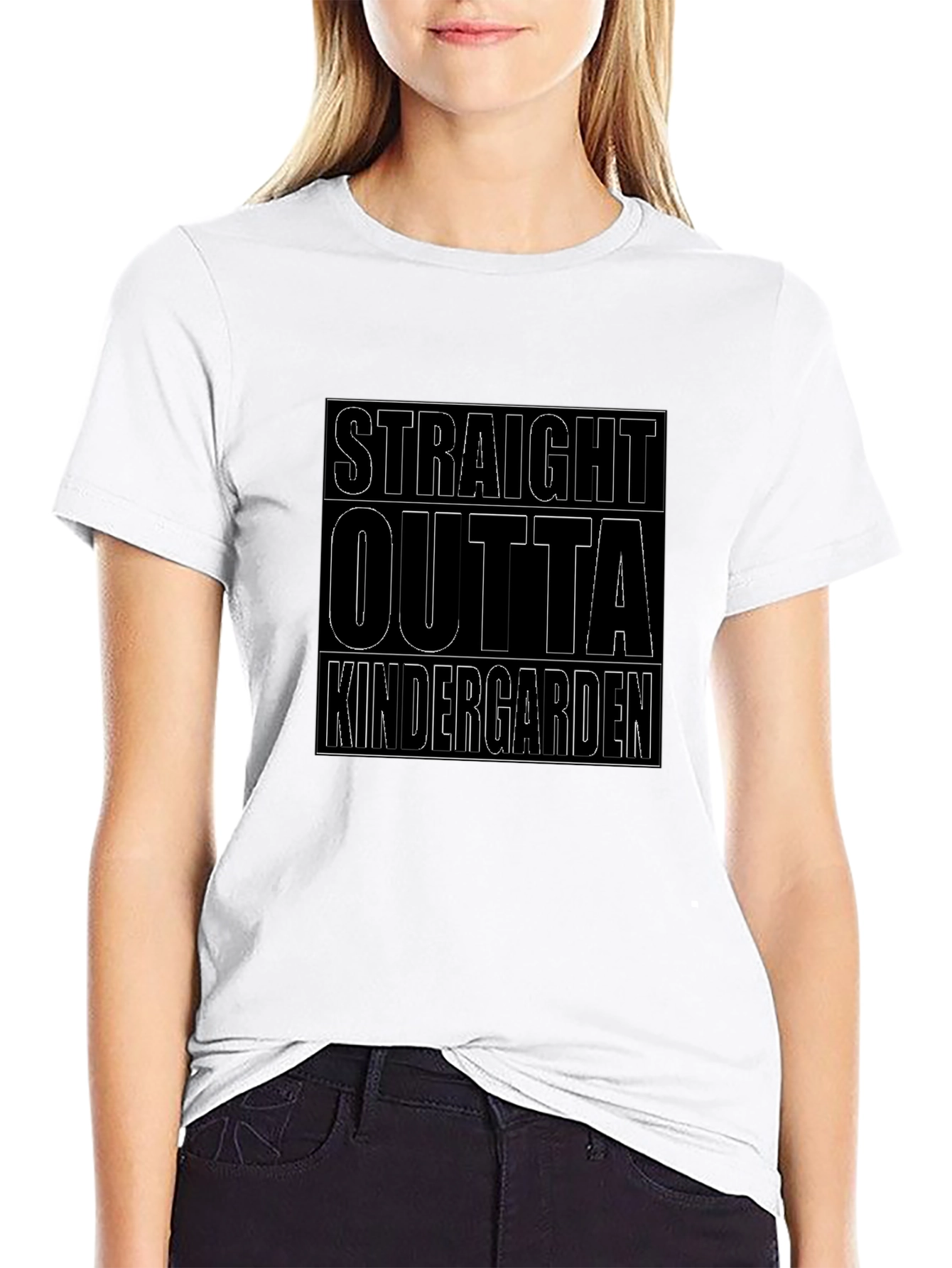 Straight Outta Kindergarten Graphic Tee