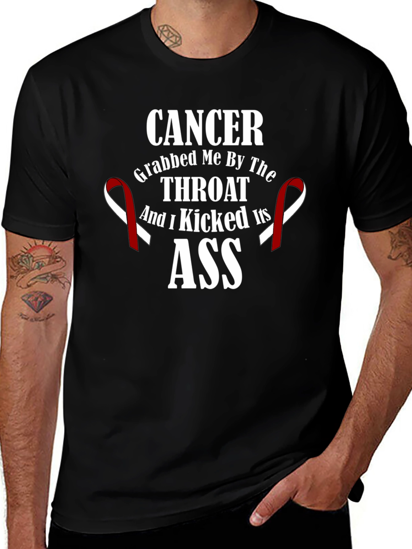 Cancer Kick Ass T-Shirt
