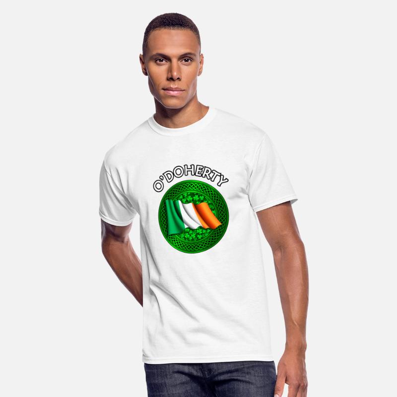 O'Doherty Shamrock & Irish Flag