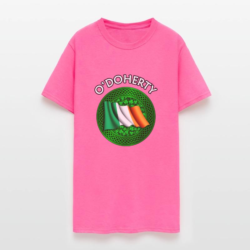 O'Doherty Shamrock & Irish Flag