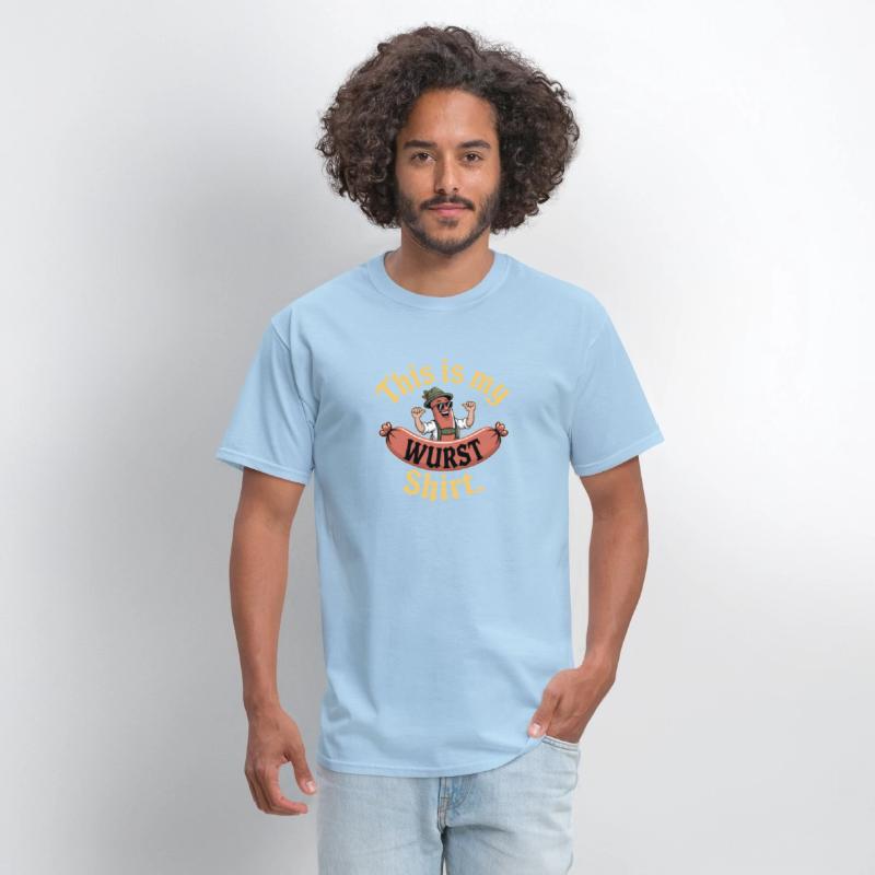 Oktoberfest This Is My Wurst Shirt German Men W