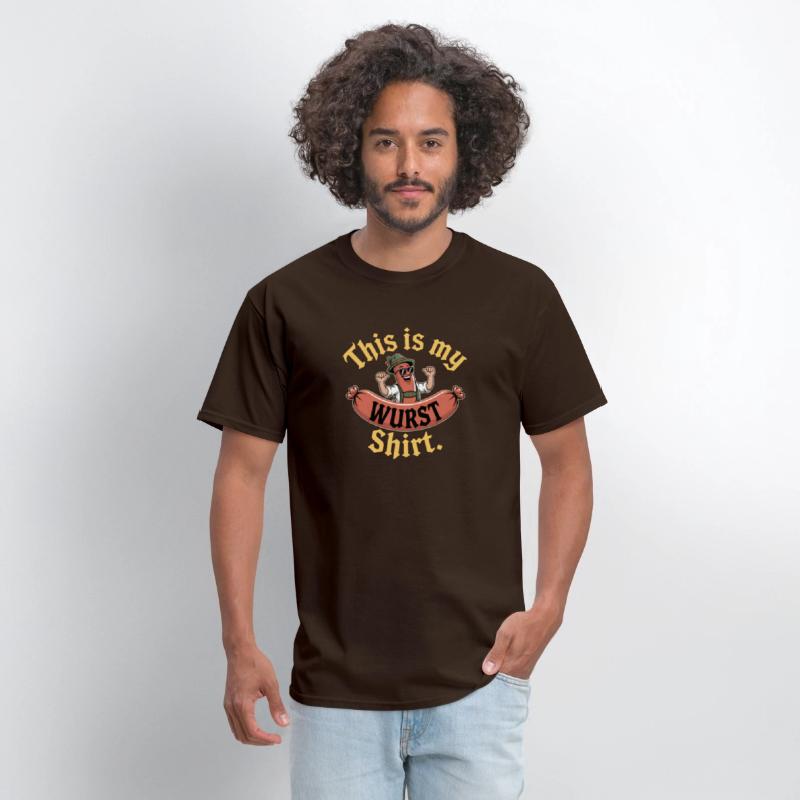 Oktoberfest This Is My Wurst Shirt German Men W