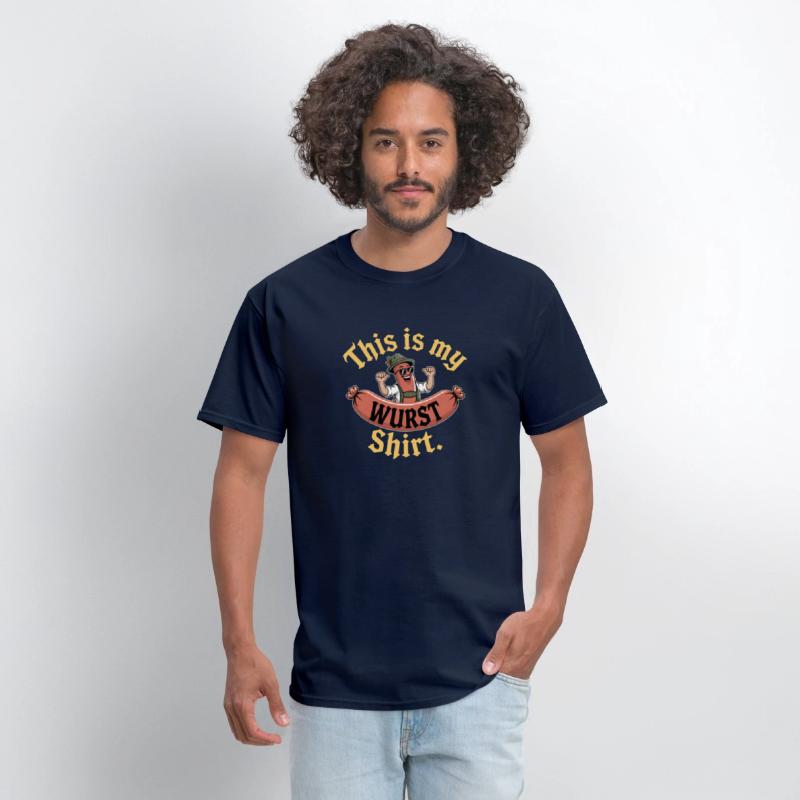 Oktoberfest This Is My Wurst Shirt German Men W