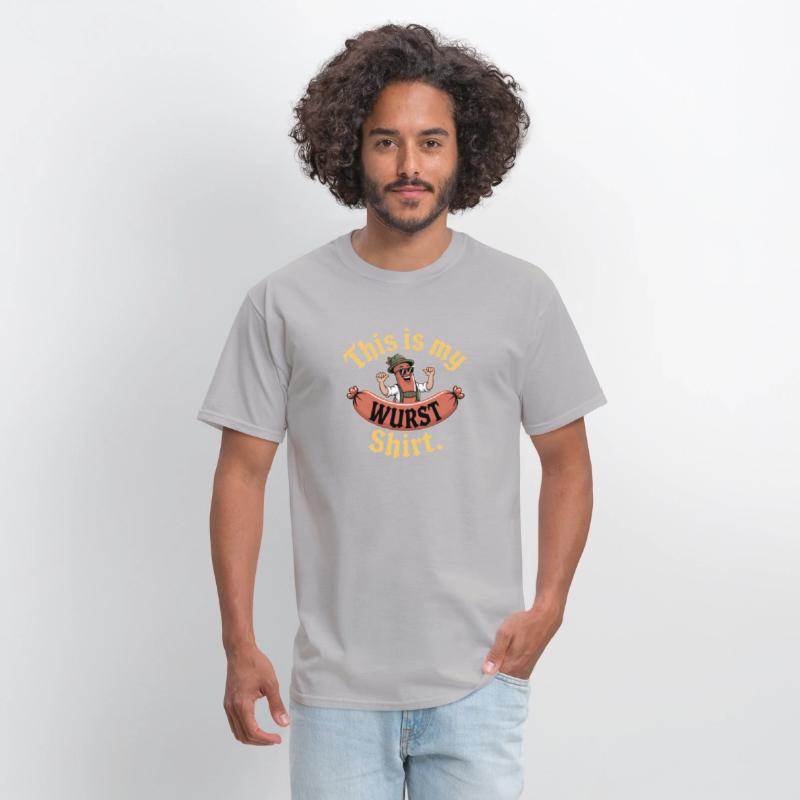 Oktoberfest This Is My Wurst Shirt German Men W