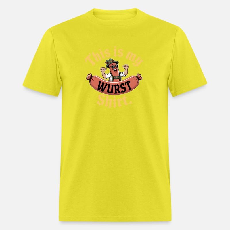 Oktoberfest This Is My Wurst Shirt German Men W