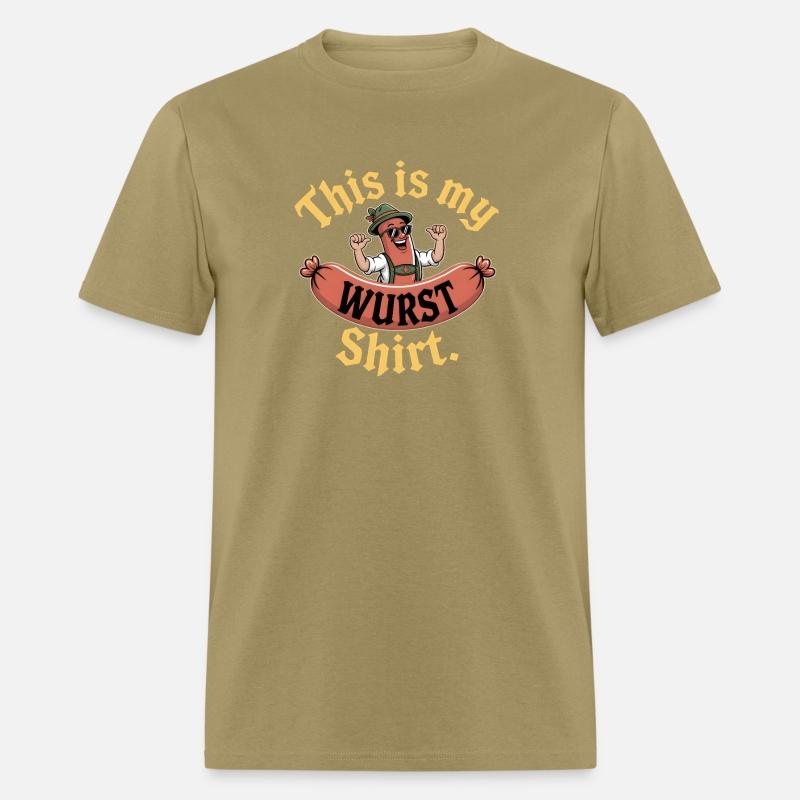 Oktoberfest This Is My Wurst Shirt German Men W