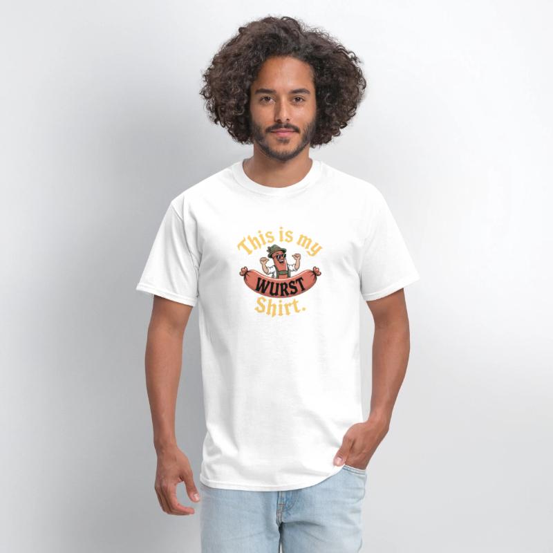 Oktoberfest This Is My Wurst Shirt German Men W