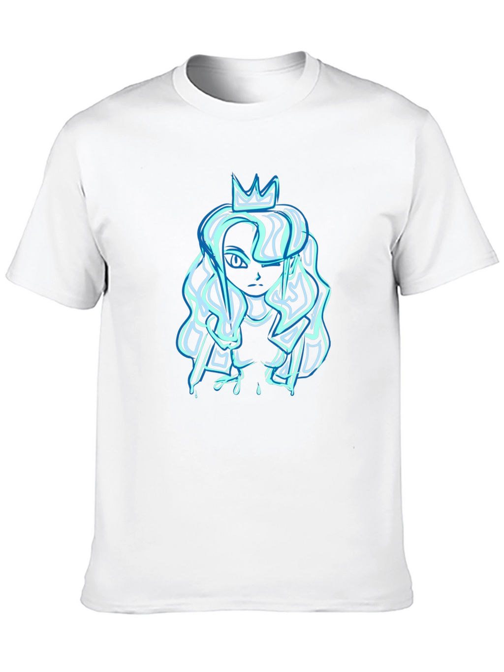 Queen Graphic T-Shirt - Black Cotton Tee