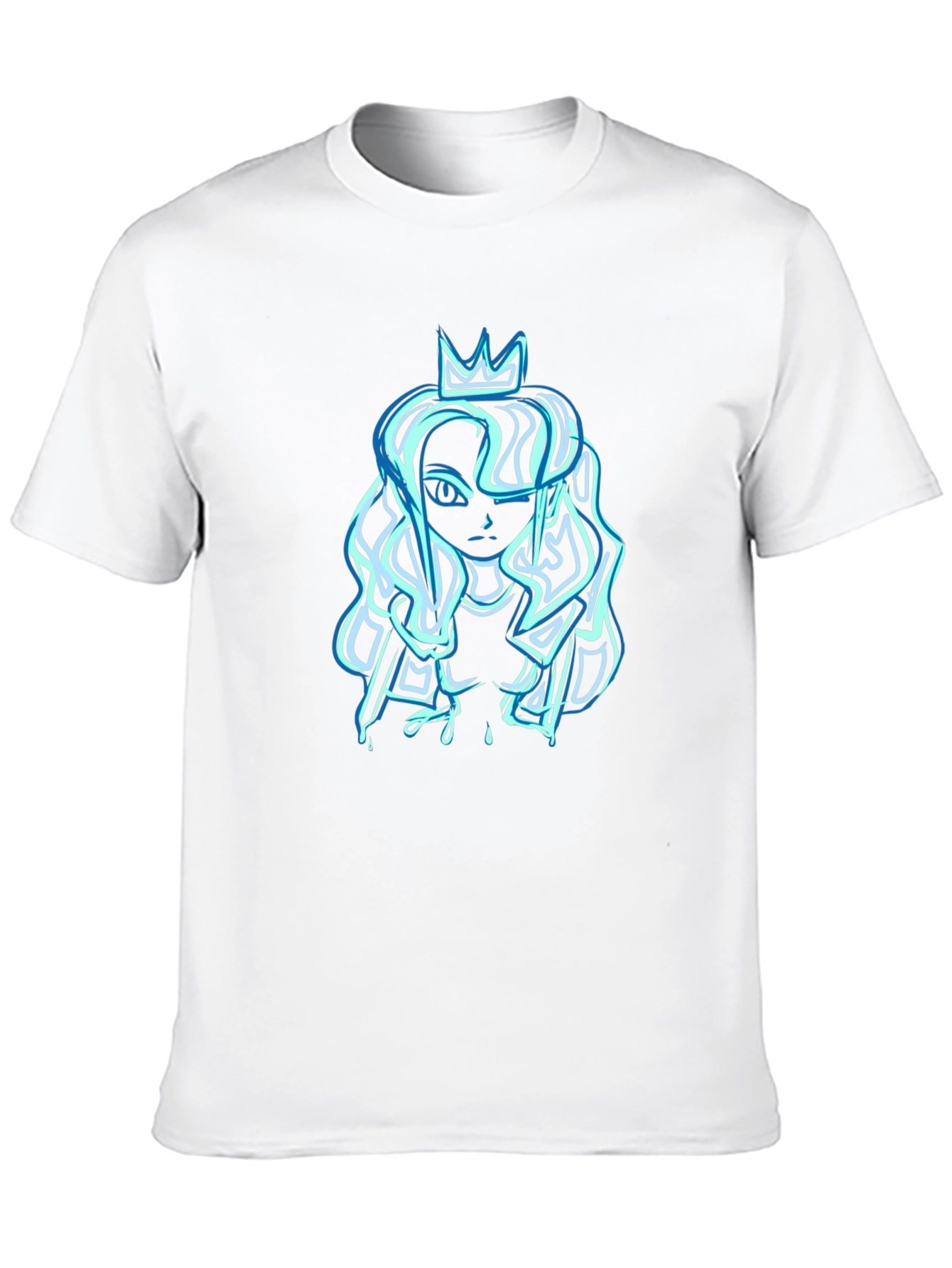 Queen Graphic T-Shirt - Black Cotton Tee