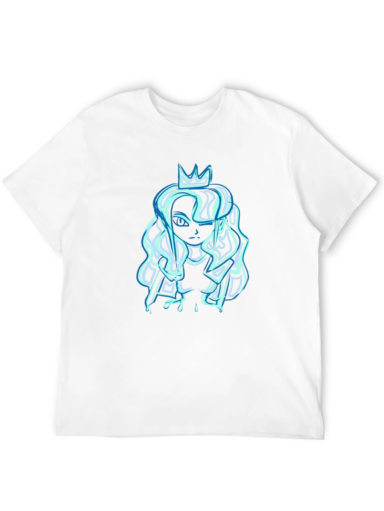 Queen Graphic T-Shirt - Black Cotton Tee