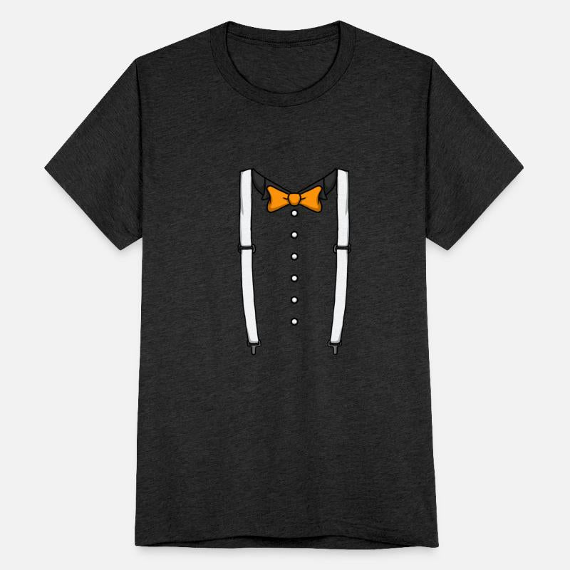 Orange Bow Tie Suspenders Cummerbund Tuxedo Bowtie