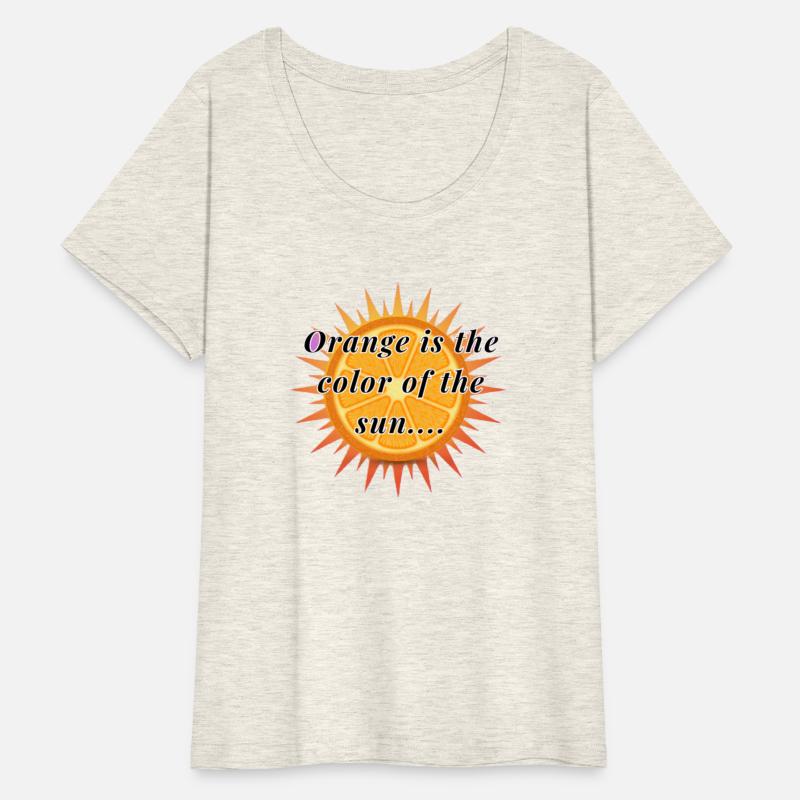 orange is the color of the sun