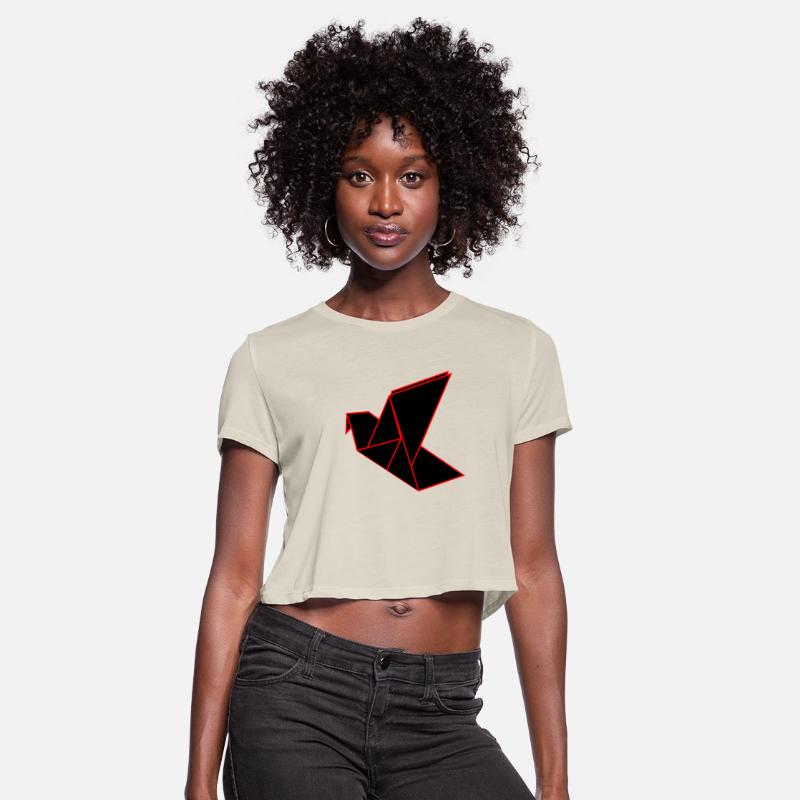 Origami Phoenix Outline Tee