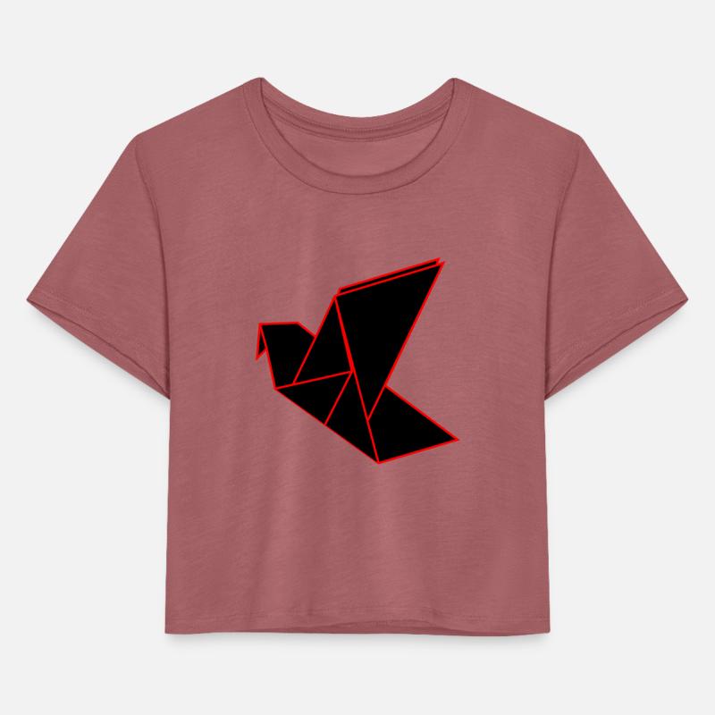 Origami Phoenix Outline Tee