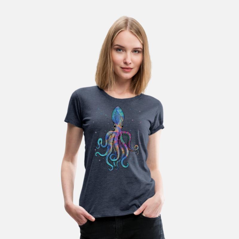 Outer Space Octopus Psychedelic Kraken Cosmic