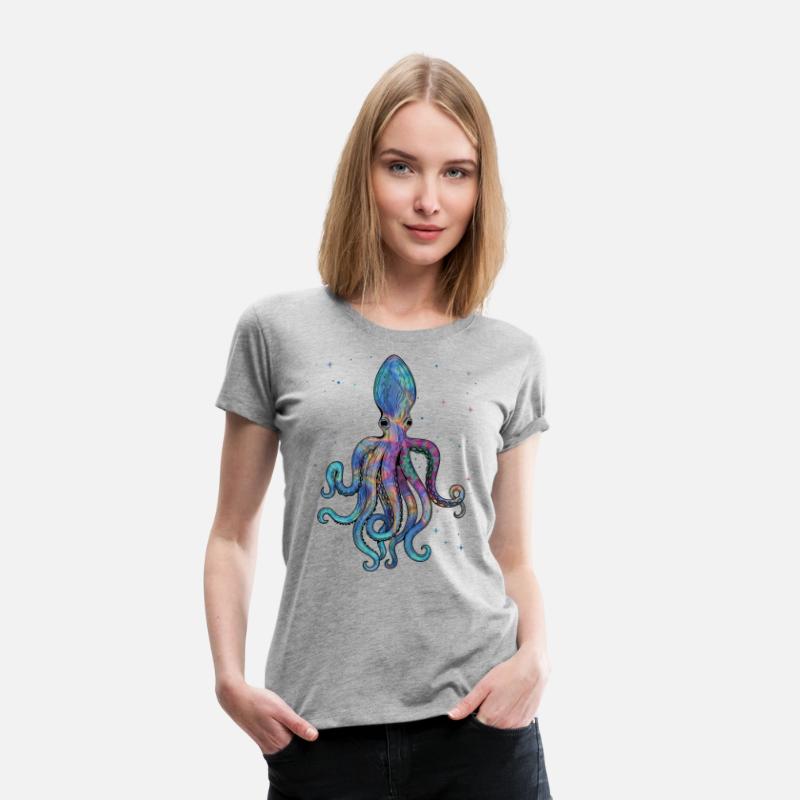 Outer Space Octopus Psychedelic Kraken Cosmic