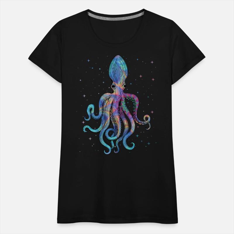 Outer Space Octopus Psychedelic Kraken Cosmic