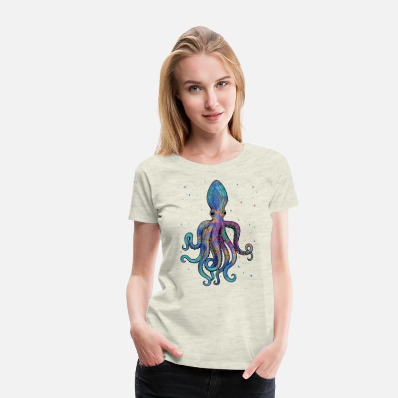 Outer Space Octopus Psychedelic Kraken Cosmic