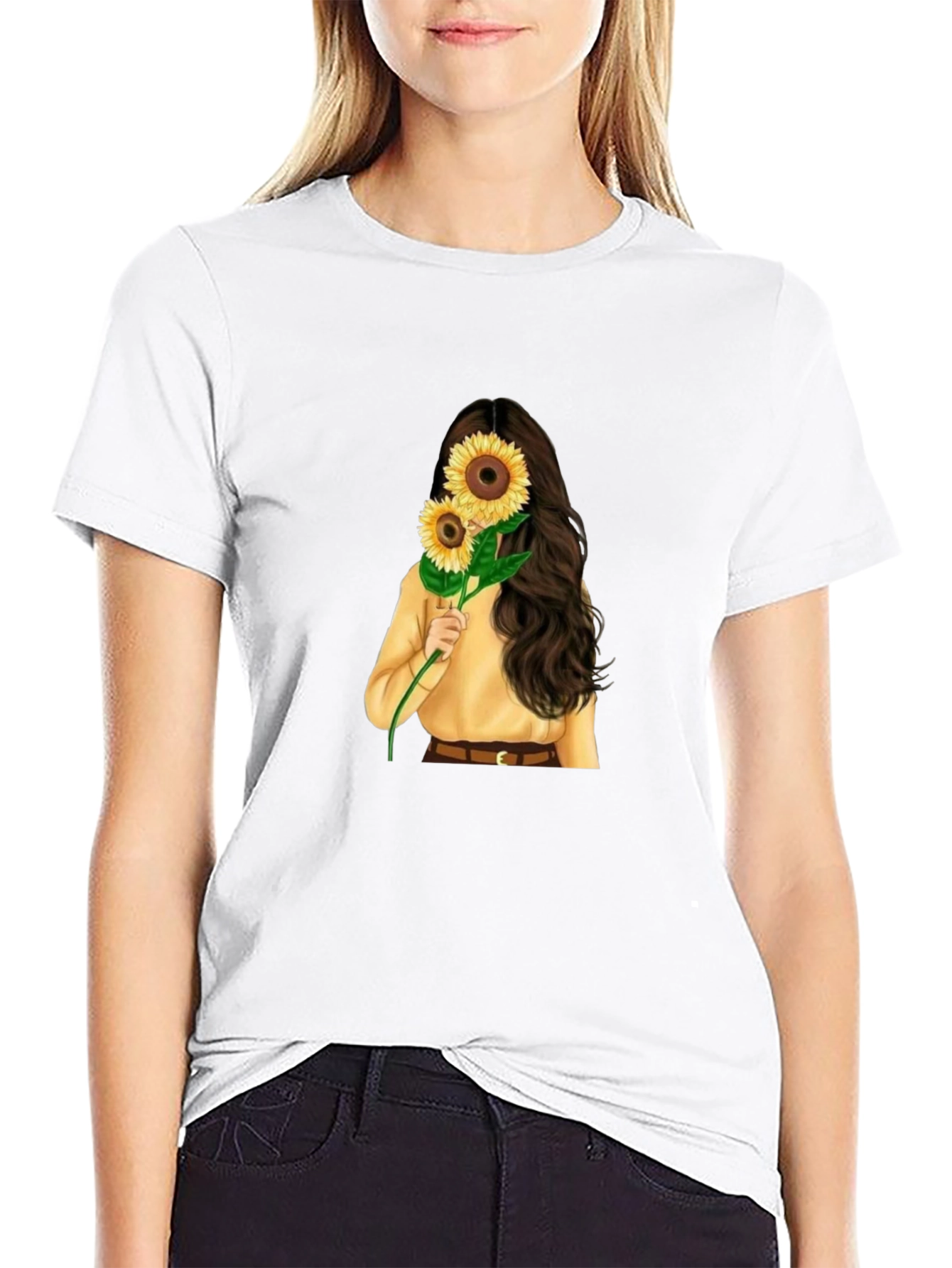 Sunflower Graphic Tee - Stylish Unisex T-Shirt
