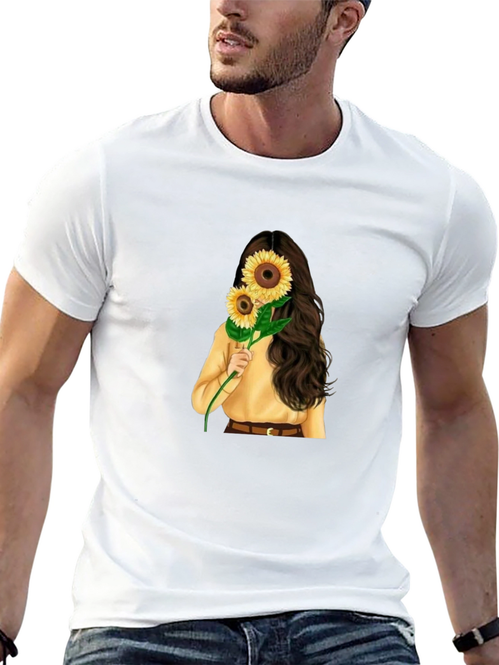 Sunflower Graphic Tee - Stylish Unisex T-Shirt