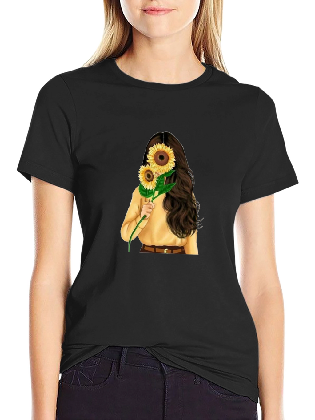 Sunflower Graphic Tee - Stylish Unisex T-Shirt