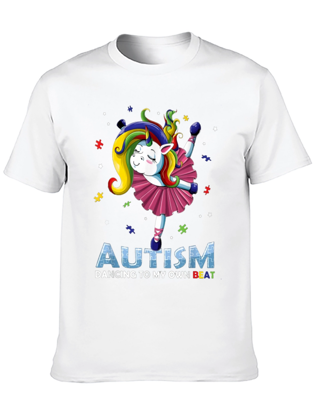 Autism Awareness Unicorn T-Shirt