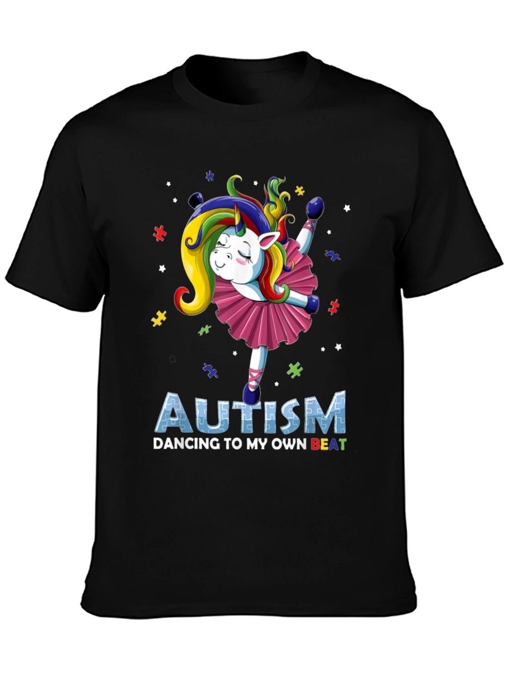 Autism Awareness Unicorn T-Shirt
