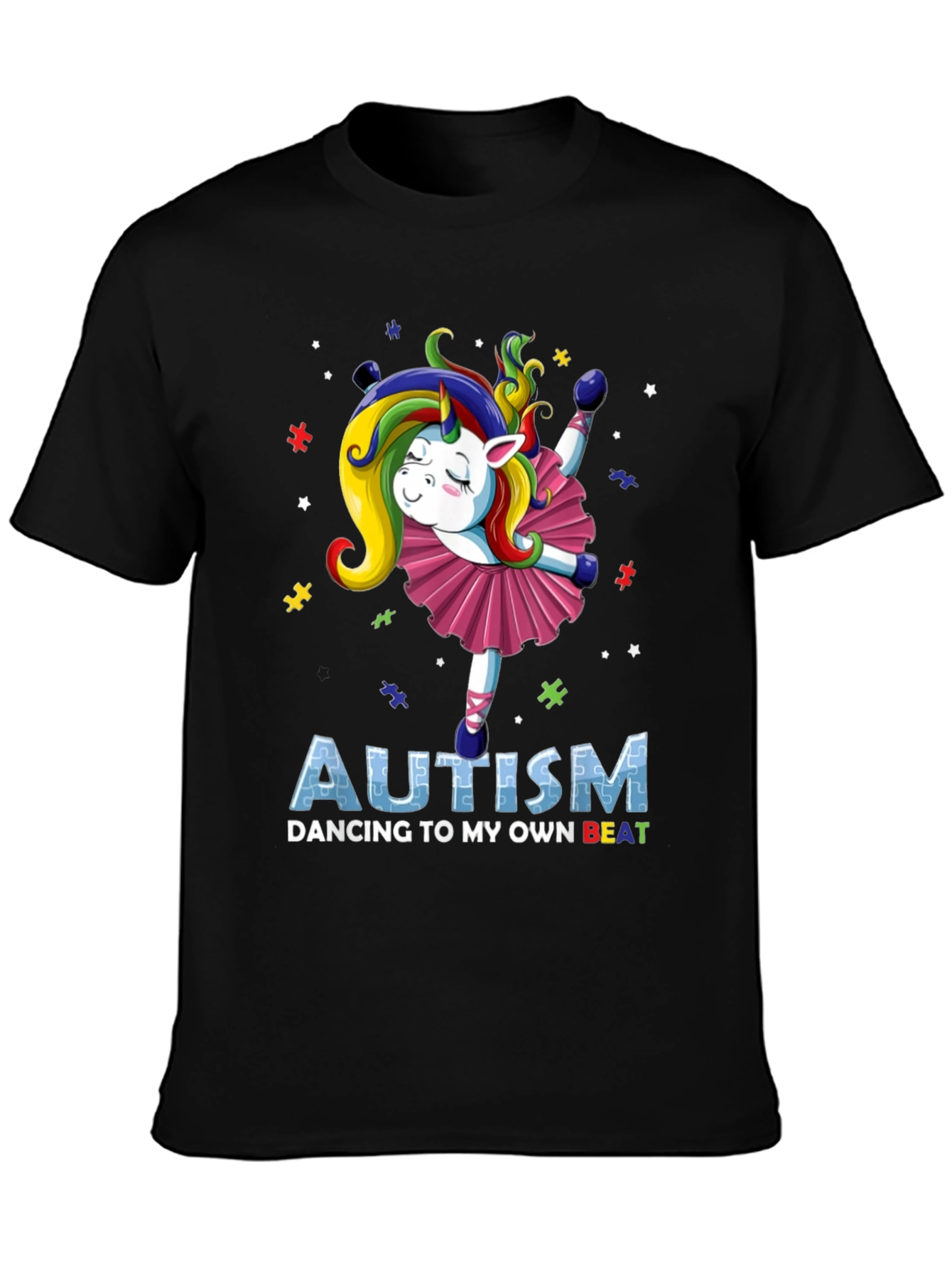 Autism Awareness Unicorn T-Shirt