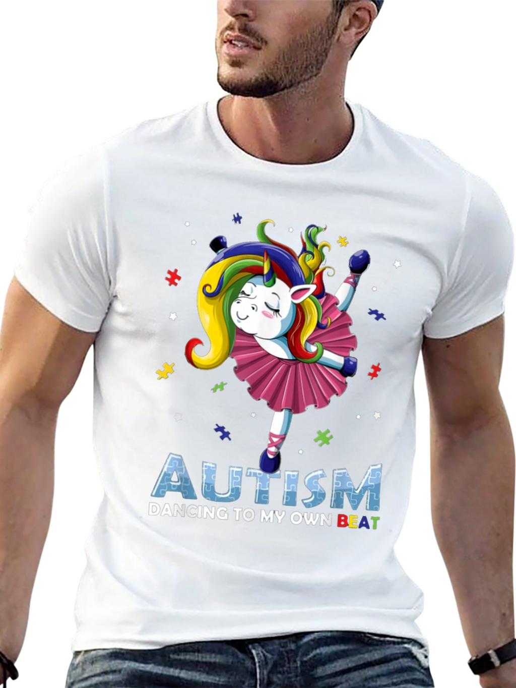 Autism Awareness Unicorn T-Shirt