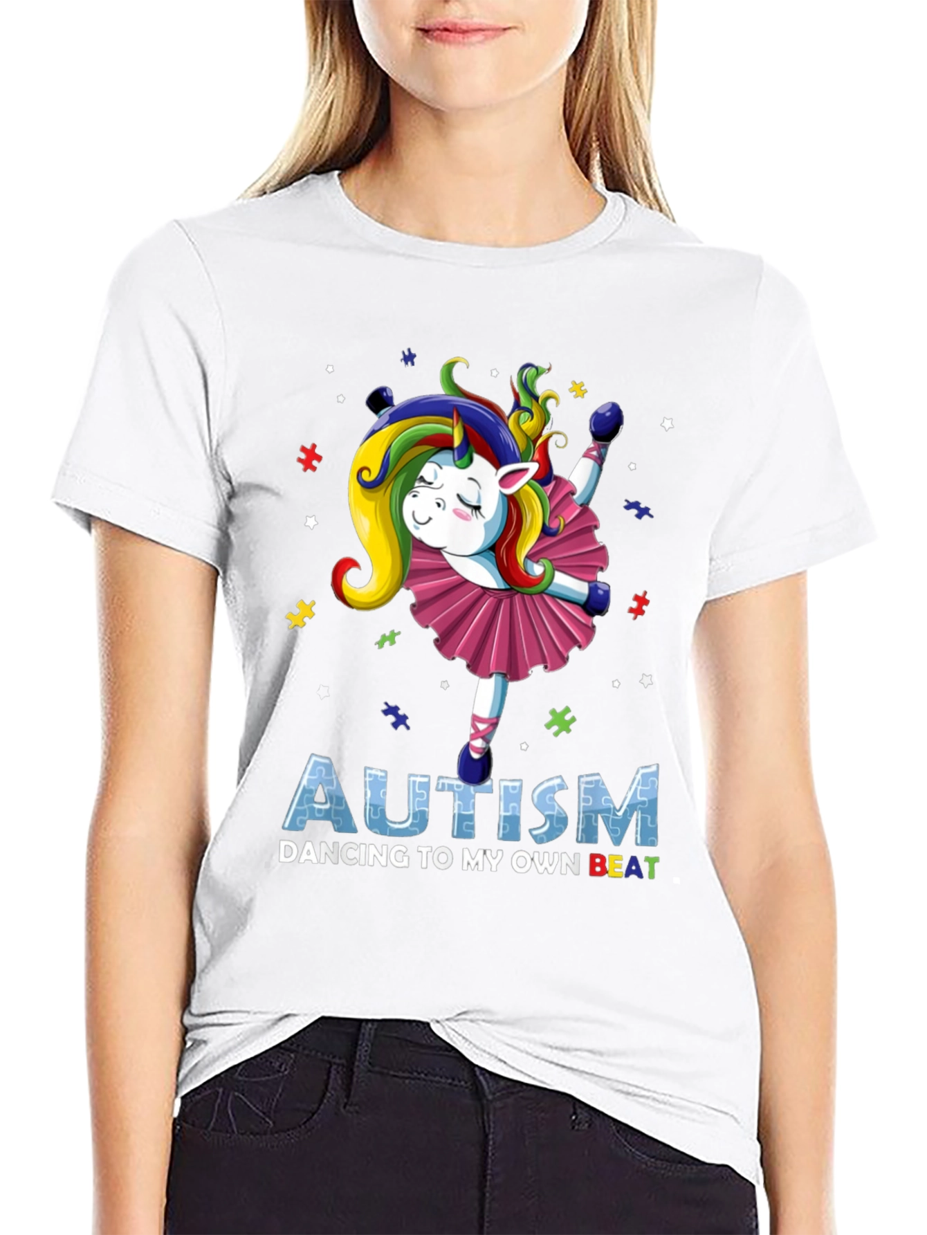 Autism Awareness Unicorn T-Shirt