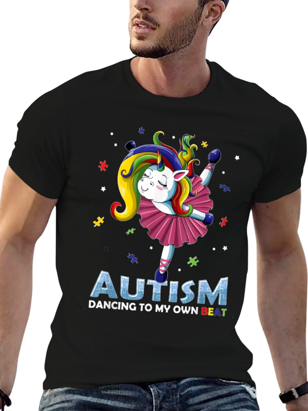Autism Awareness Unicorn T-Shirt