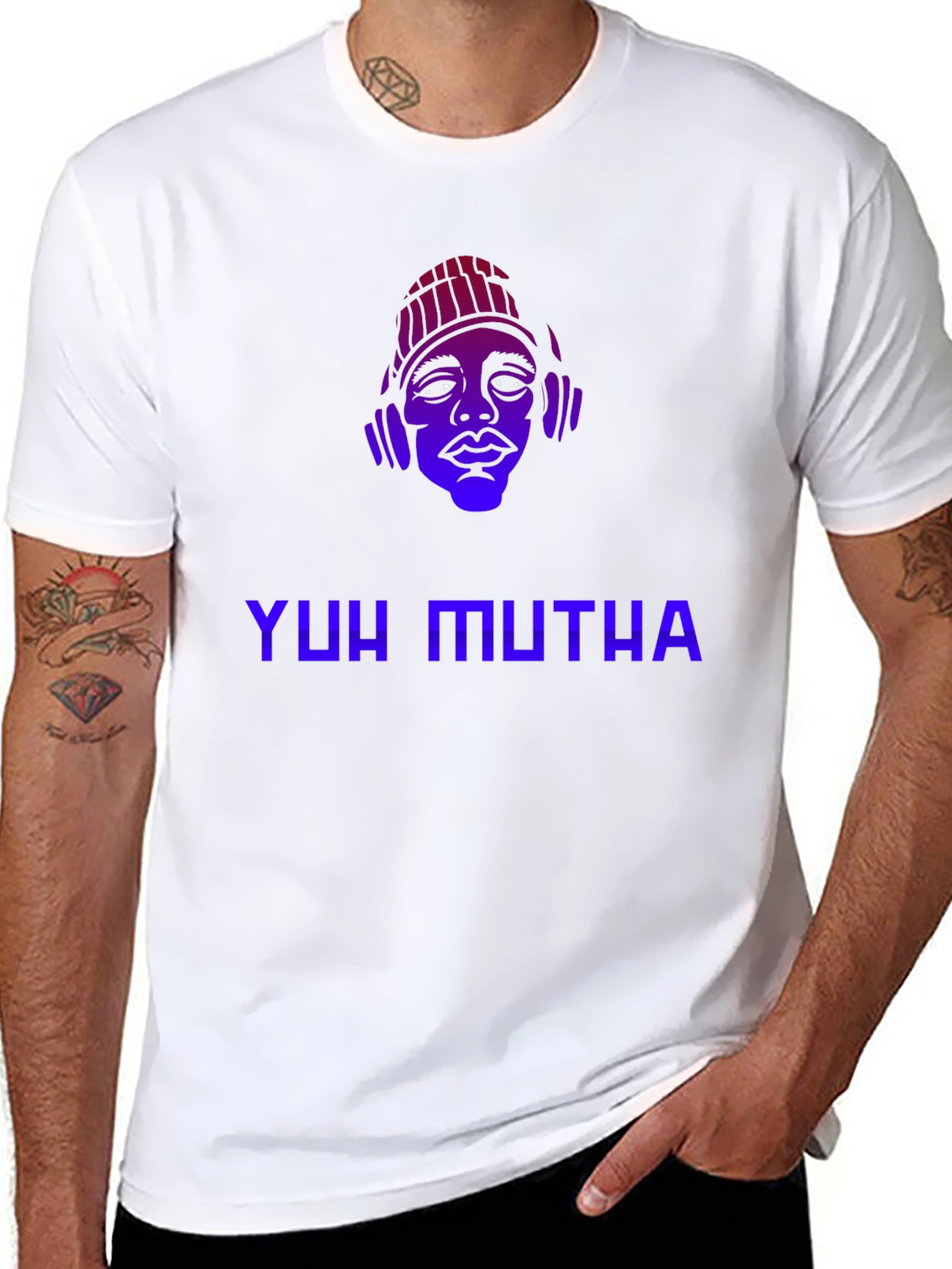 Yuh Mutha Graphic Tee - Edgy Streetwear