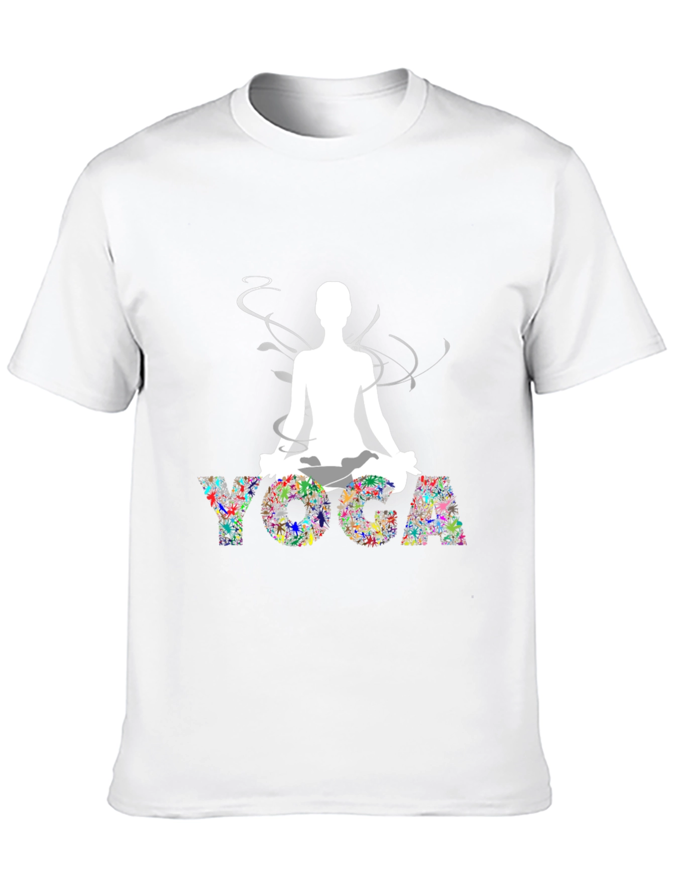 Yoga Graphic Black T-Shirt