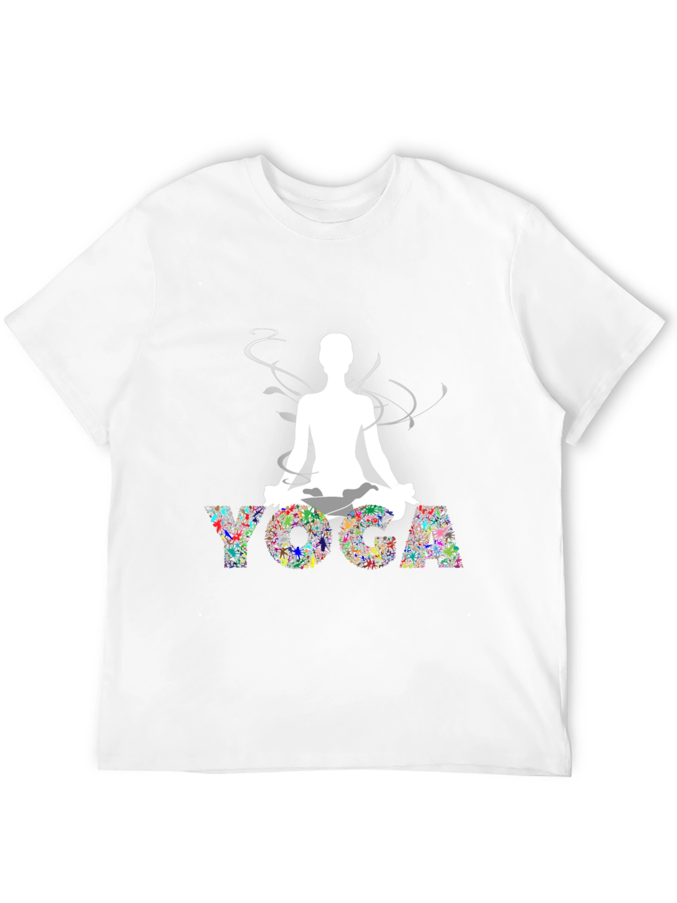 Yoga Graphic Black T-Shirt