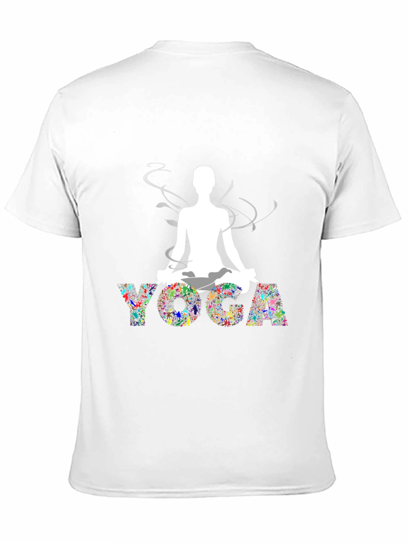 Yoga Graphic Black T-Shirt