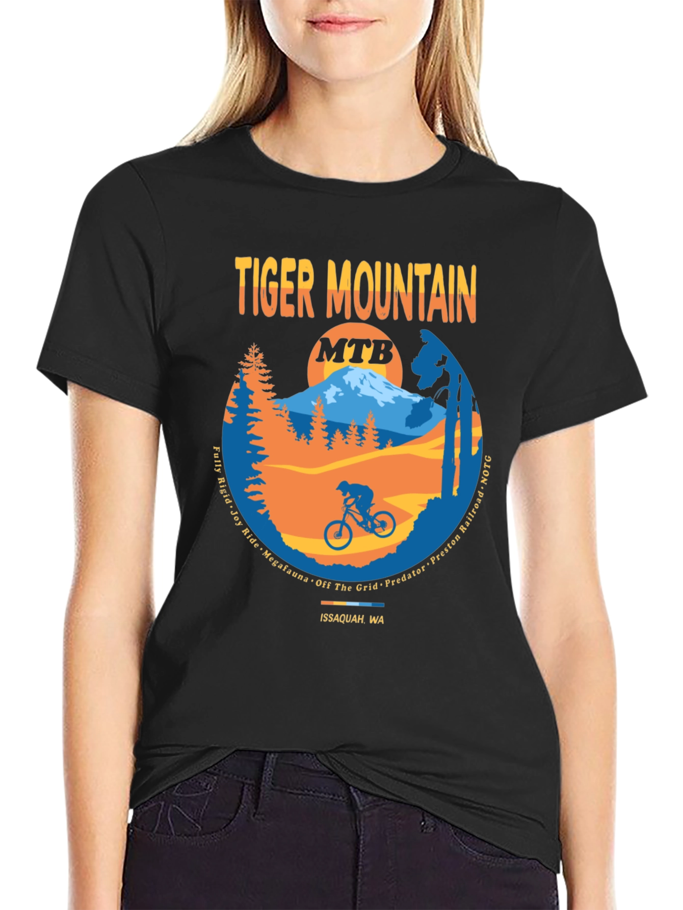 Tiger Mountain MTB Graphic T-Shirt - Cycling Apparel