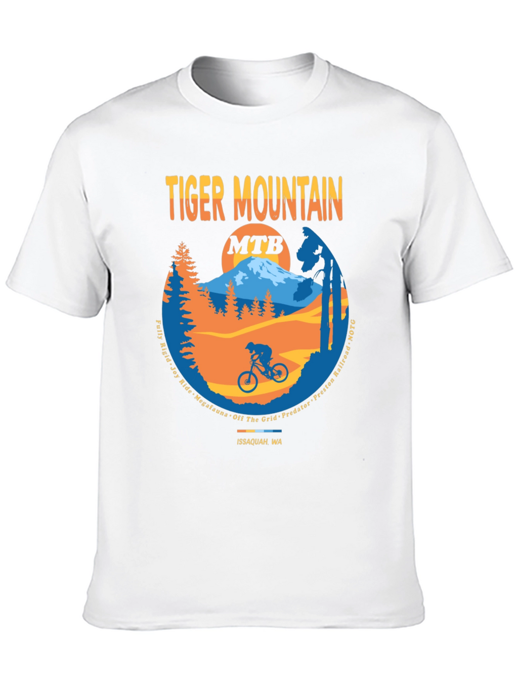 Tiger Mountain MTB Graphic T-Shirt - Cycling Apparel