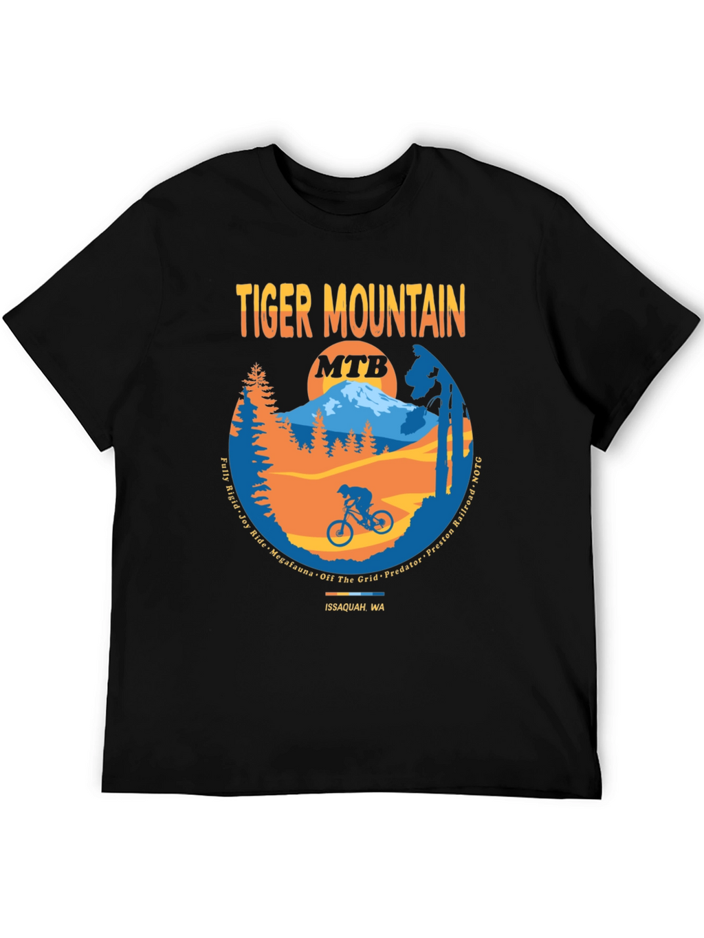 Tiger Mountain MTB Graphic T-Shirt - Cycling Apparel